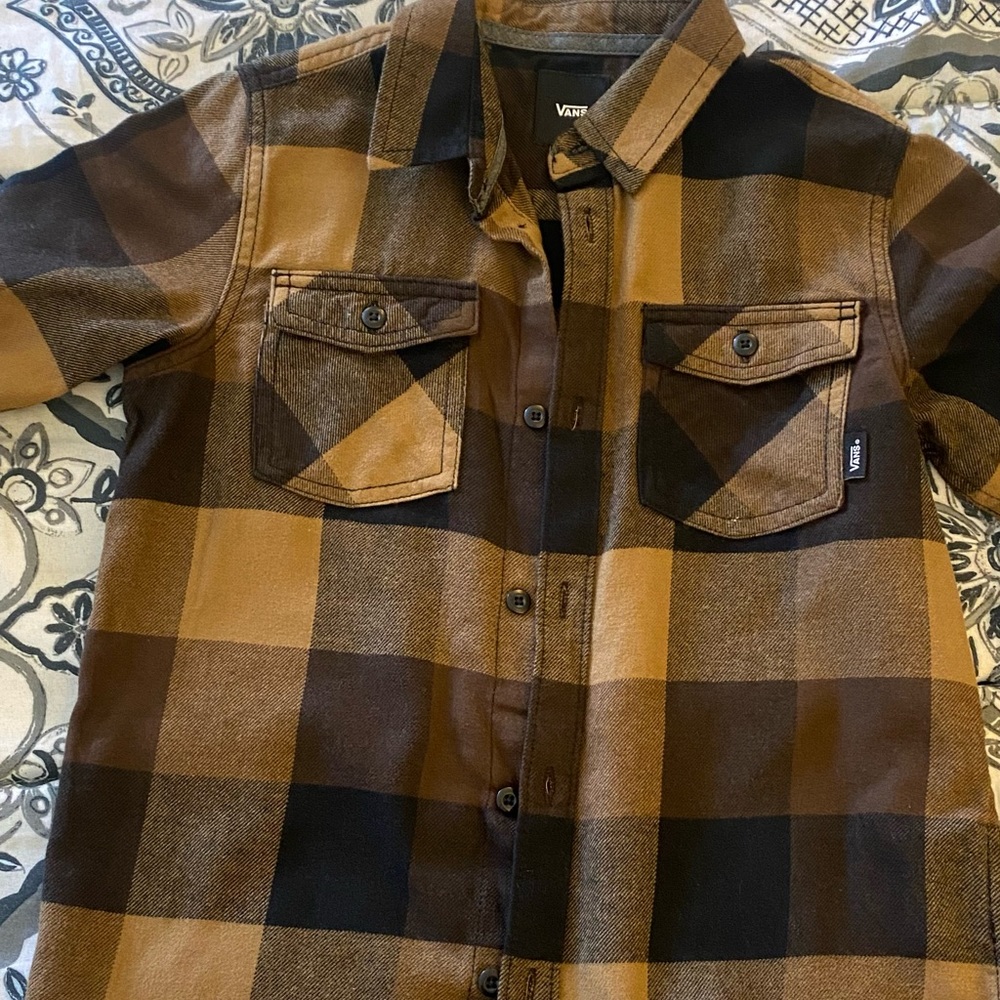 Boys Vans flannel